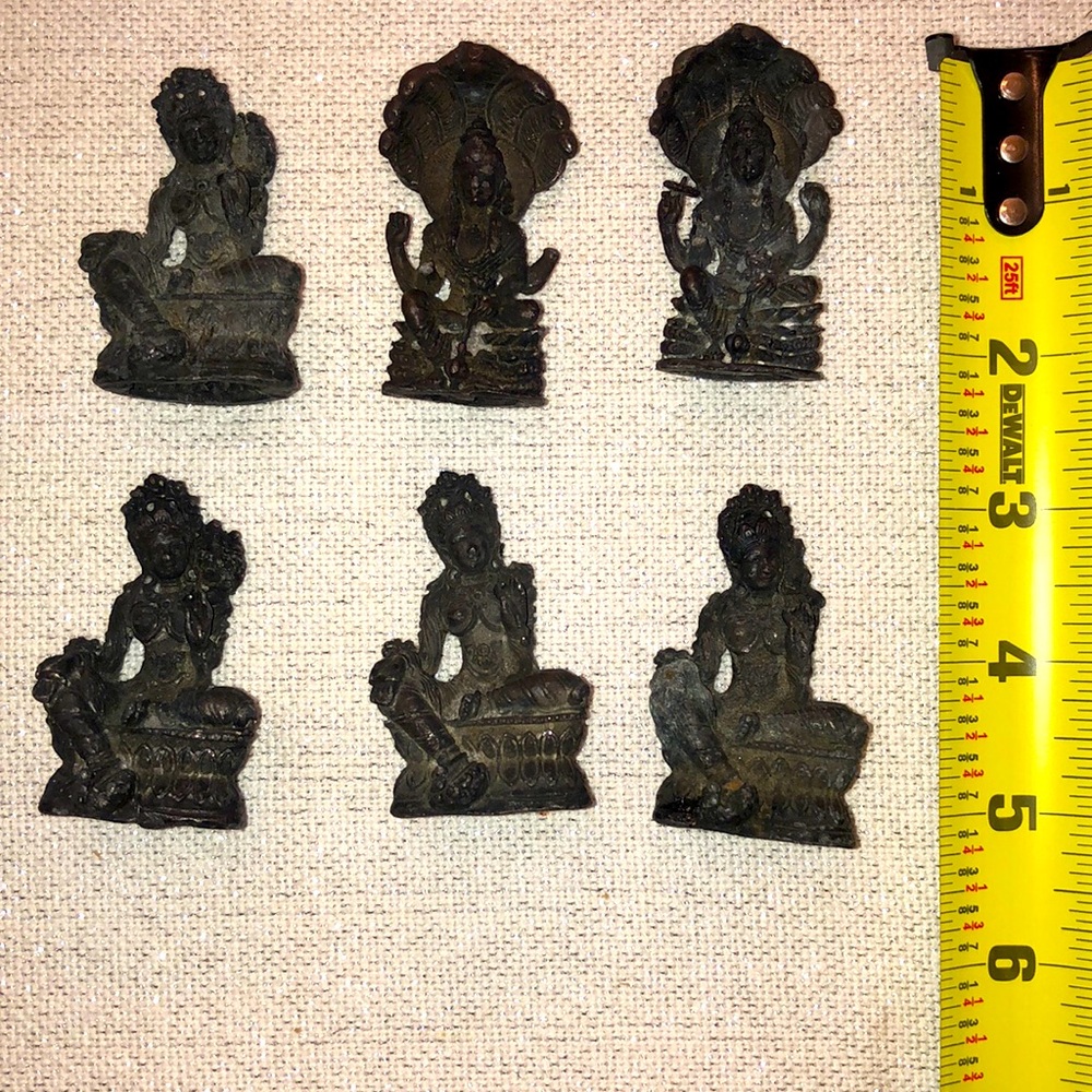 Vintage Asian Goddess Miniatures